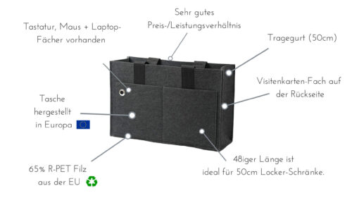 Locker-Tasche Large – Bild 2