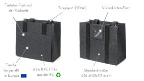 Alternative view of Locker-Tasche Small